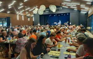 Photo du loto de l'ABM le jeudi 21 août salle des paradis à Sainte Marie de Ré